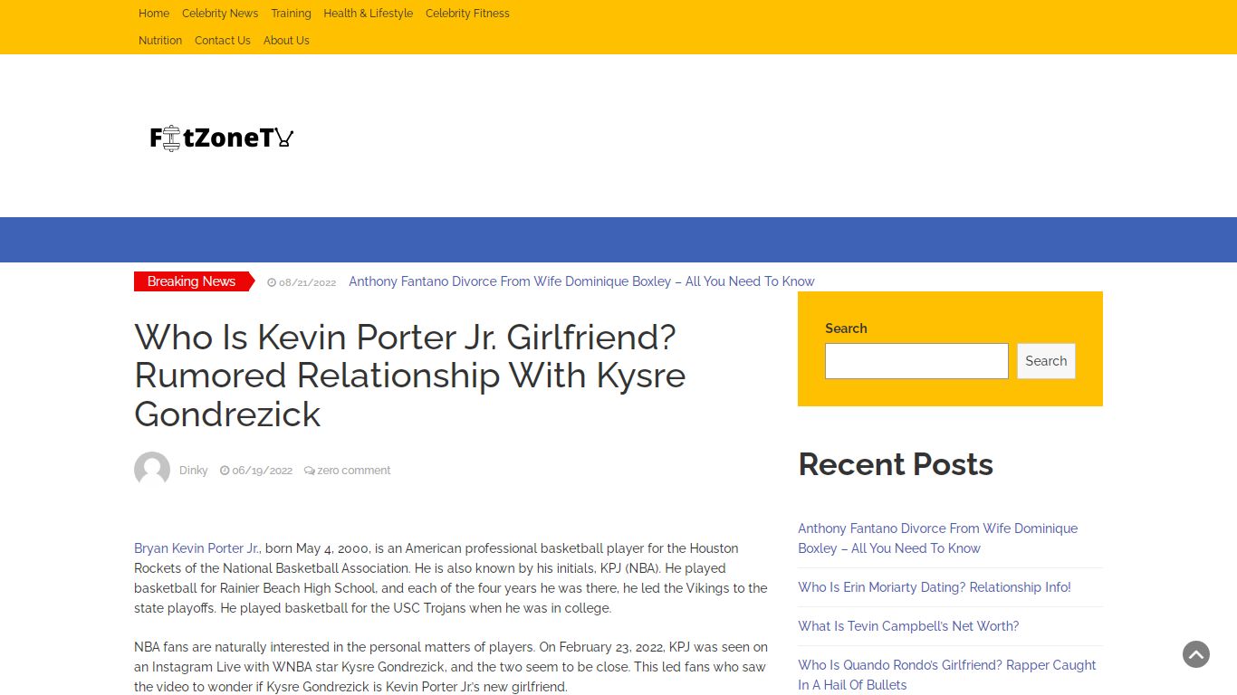 Who Is Kevin Porter Jr. Girlfriend? Rumored Relationship With Kysre ...